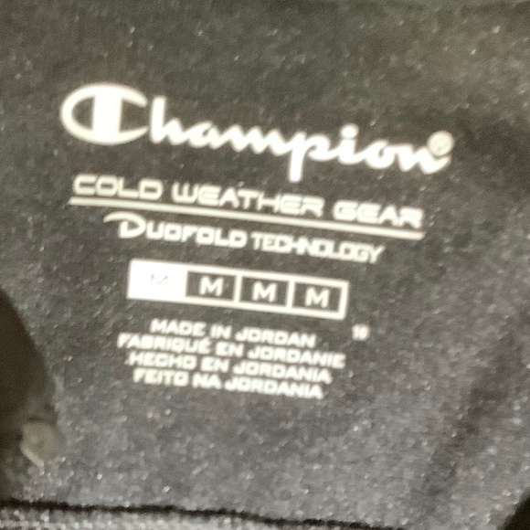 Black Champion cold Weather Gear Jacket M NEW - Picture 7 of 7